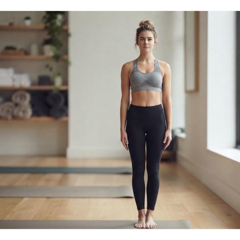 Gymshark Flex High Waisted Seamless Leggings Black Charcoal Grey Womens Small